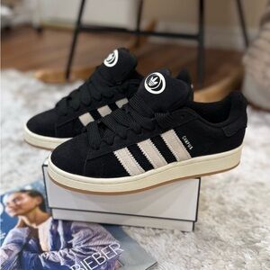 Adidas Originals Campus Sneakers – Black / White